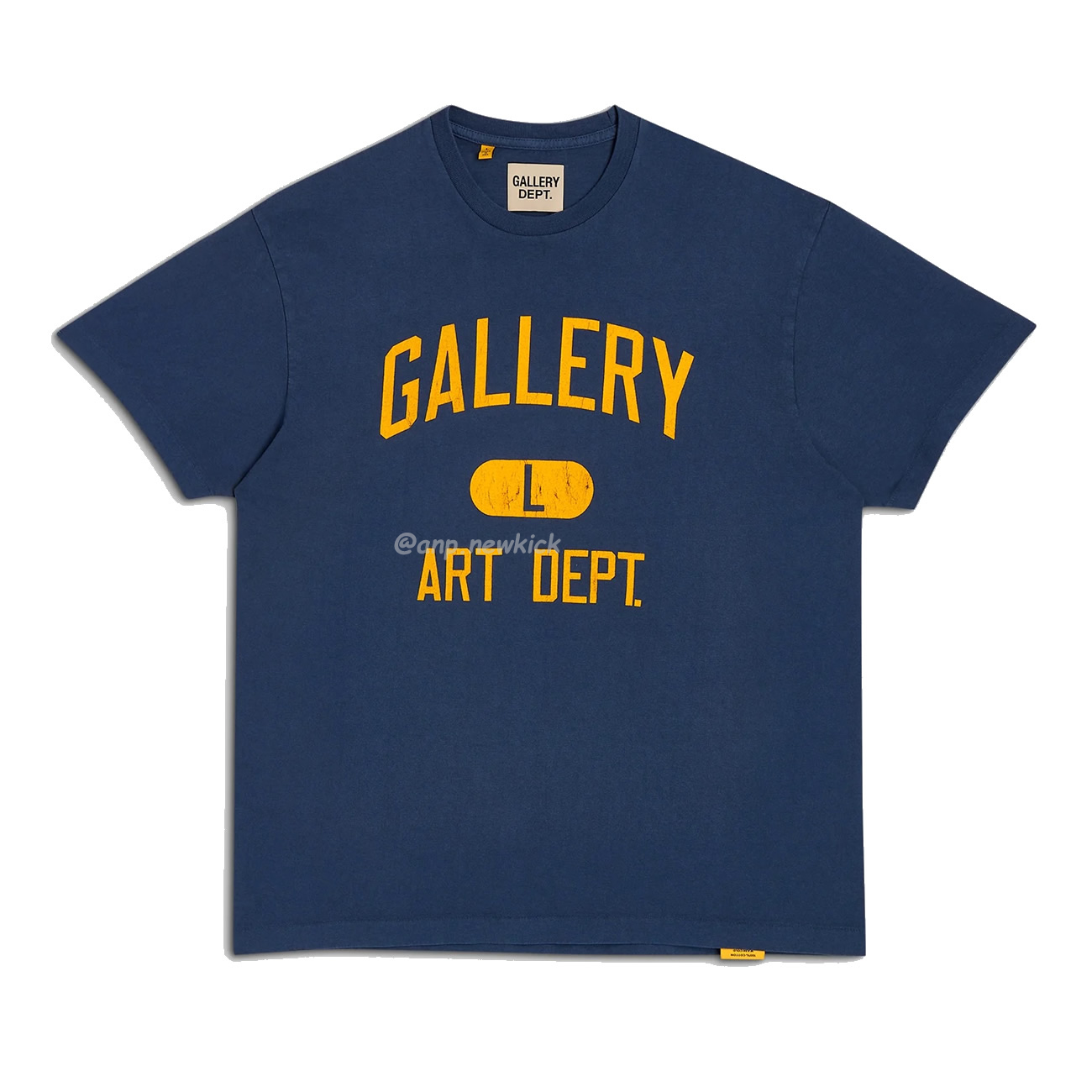 Gallery Dept Logo Printed Cotton T Shirt (6) - newkick.vip